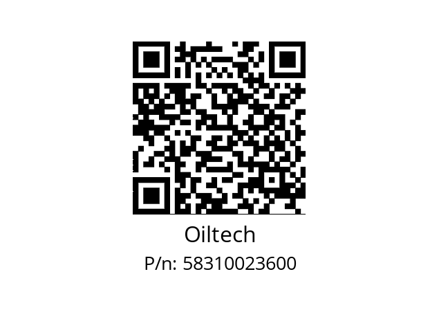   Oiltech 58310023600