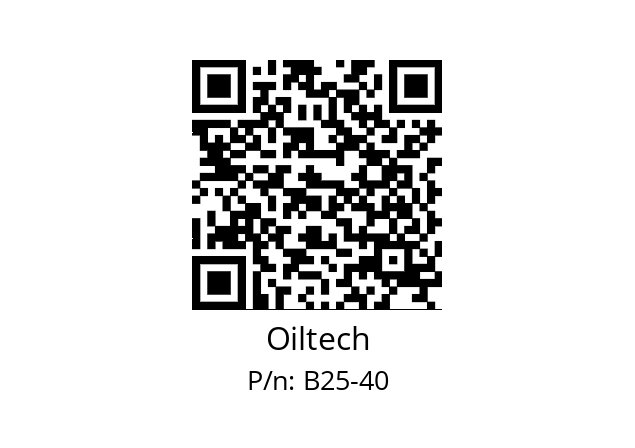   Oiltech B25-40