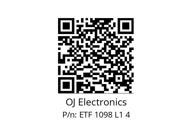   OJ Electronics ETF 1098 L1 4