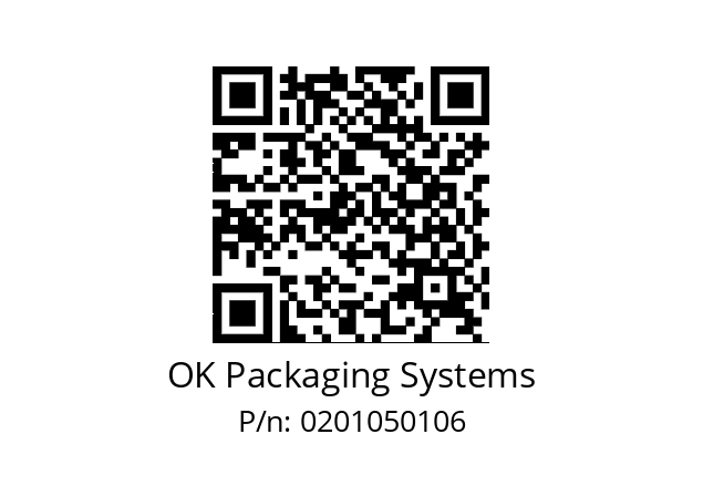   OK Packaging Systems 0201050106