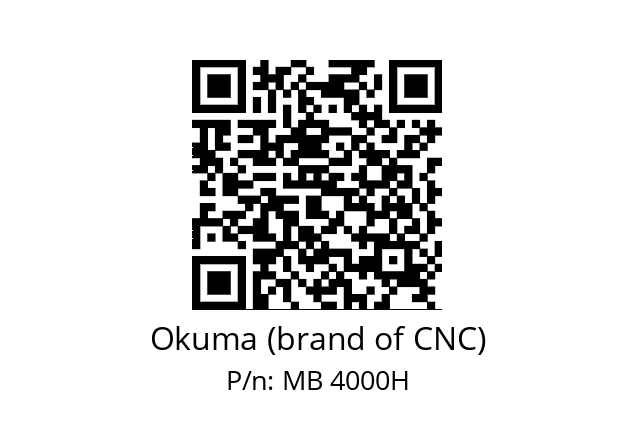   Okuma (brand of CNC) MB 4000H