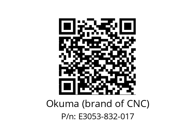   Okuma (brand of CNC) E3053-832-017