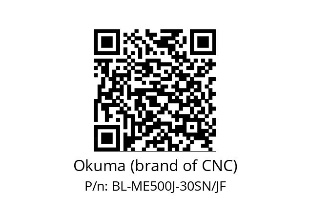   Okuma (brand of CNC) BL-ME500J-30SN/JF