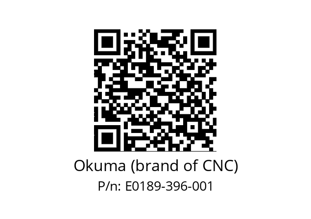   Okuma (brand of CNC) E0189-396-001