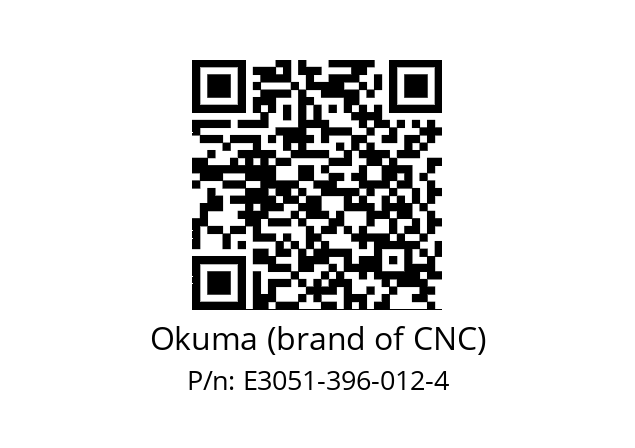   Okuma (brand of CNC) E3051-396-012-4