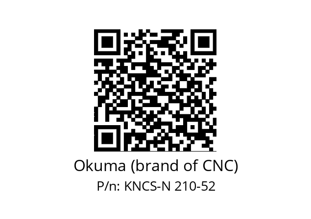   Okuma (brand of CNC) KNCS-N 210-52