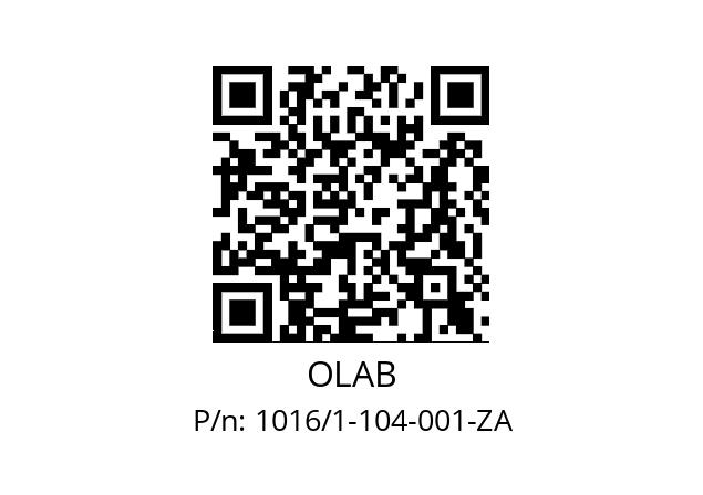   OLAB 1016/1-104-001-ZA