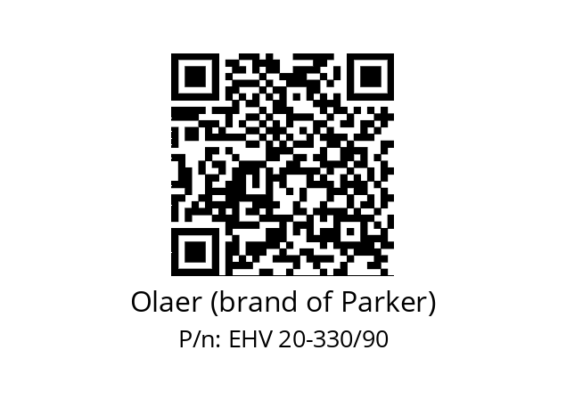   Olaer (brand of Parker) EHV 20-330/90