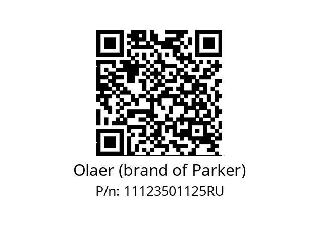   Olaer (brand of Parker) 11123501125RU