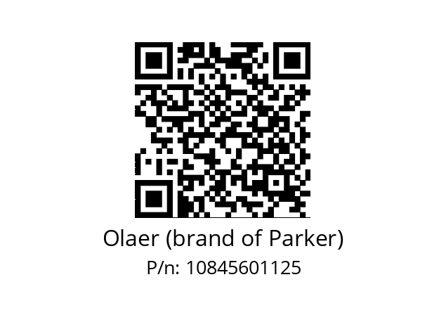   Olaer (brand of Parker) 10845601125