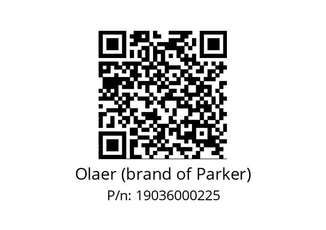   Olaer (brand of Parker) 19036000225