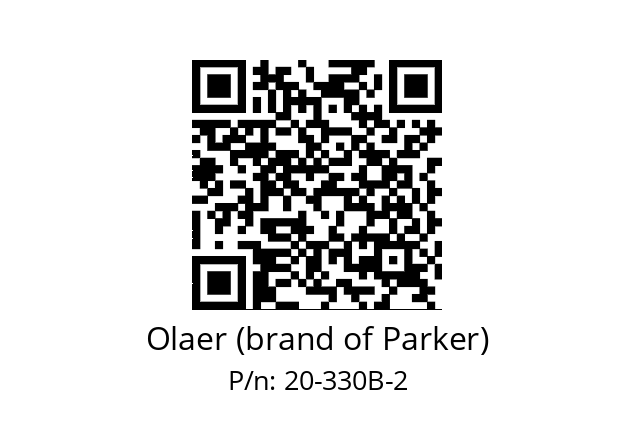   Olaer (brand of Parker) 20-330B-2