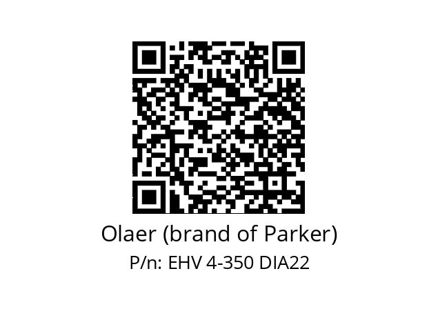   Olaer (brand of Parker) EHV 4-350 DIA22