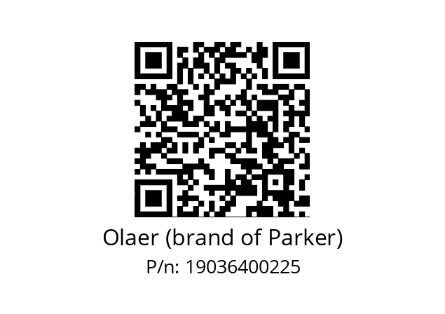   Olaer (brand of Parker) 19036400225