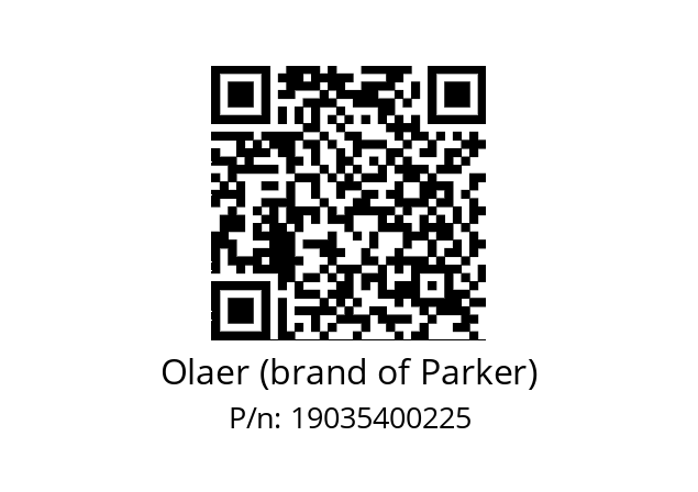   Olaer (brand of Parker) 19035400225