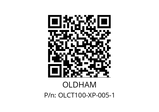   OLDHAM OLCT100-XP-005-1