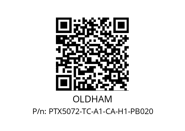   OLDHAM PTX5072-TC-A1-CA-H1-PB020