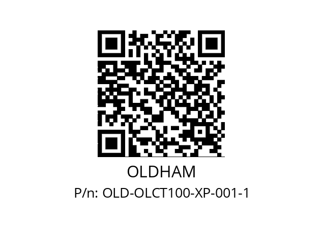   OLDHAM OLD-OLCT100-XP-001-1