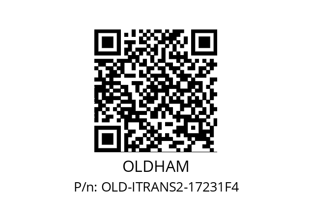   OLDHAM OLD-ITRANS2-17231F4