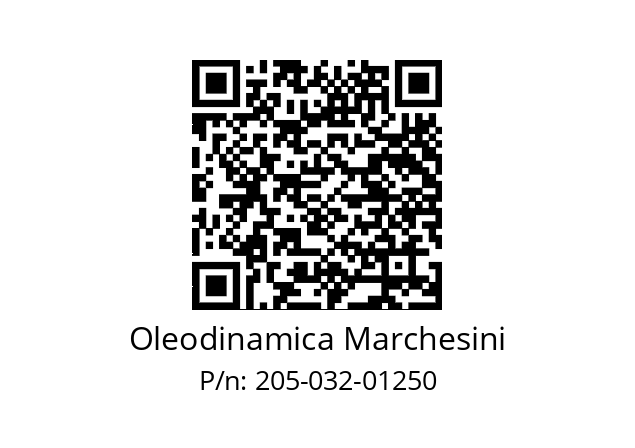   Oleodinamica Marchesini 205-032-01250