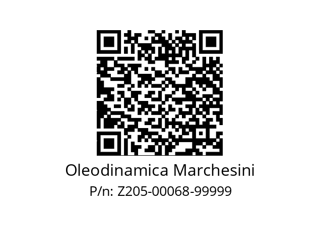   Oleodinamica Marchesini Z205-00068-99999