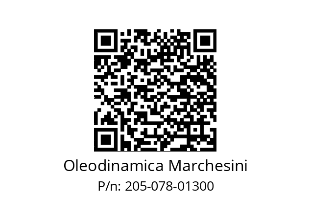   Oleodinamica Marchesini 205-078-01300