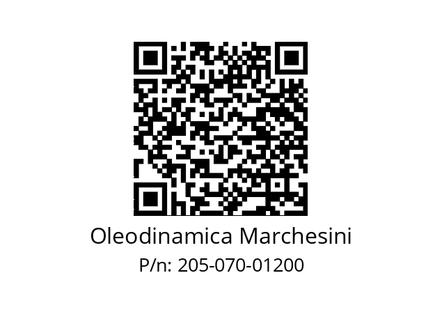   Oleodinamica Marchesini 205-070-01200