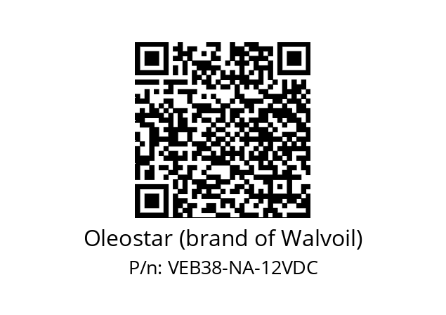   Oleostar (brand of Walvoil) VEB38-NA-12VDC