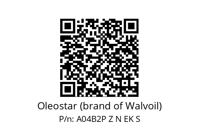   Oleostar (brand of Walvoil) A04B2P Z N EK S