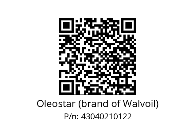   Oleostar (brand of Walvoil) 43040210122