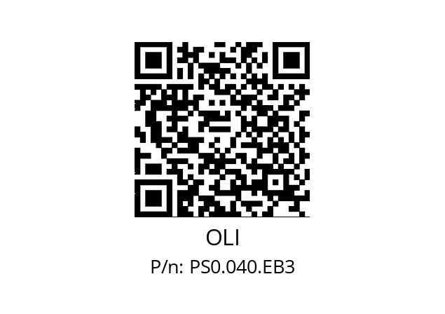   OLI PS0.040.EB3