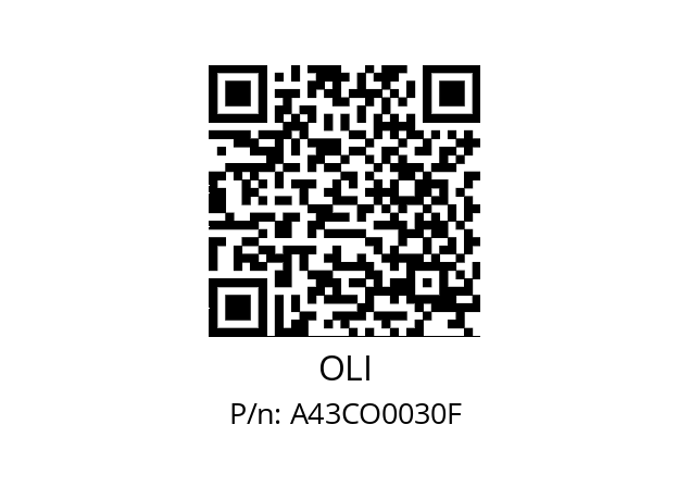   OLI A43CO0030F