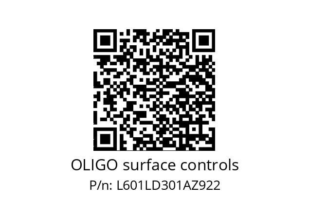   OLIGO surface controls L601LD301AZ922