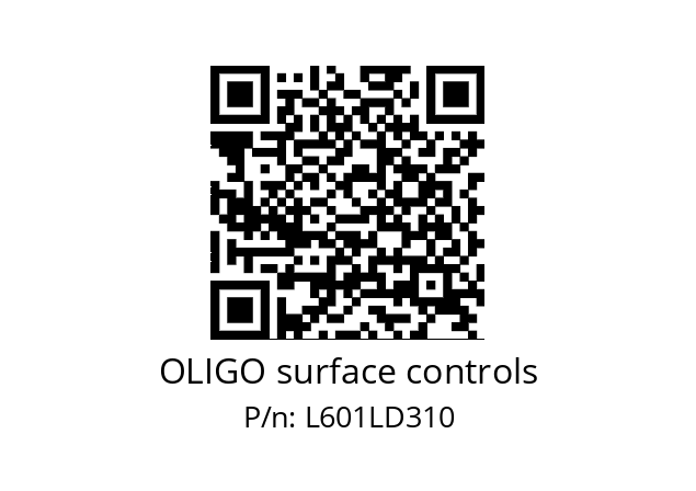   OLIGO surface controls L601LD310