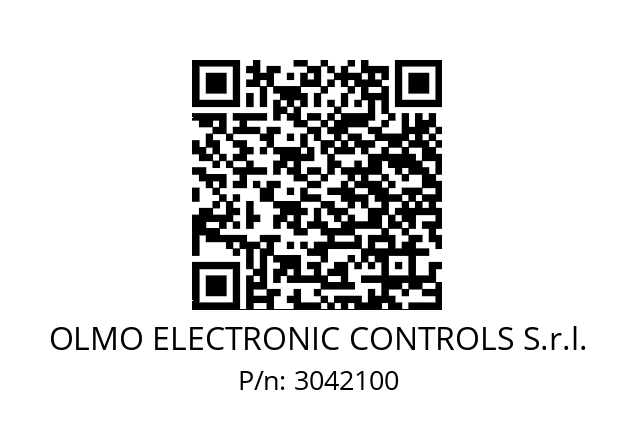   OLMO ELECTRONIC CONTROLS S.r.l. 3042100