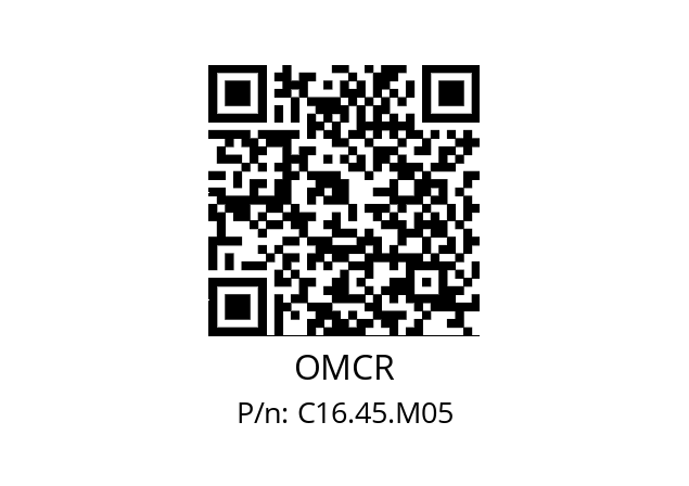   OMCR C16.45.M05