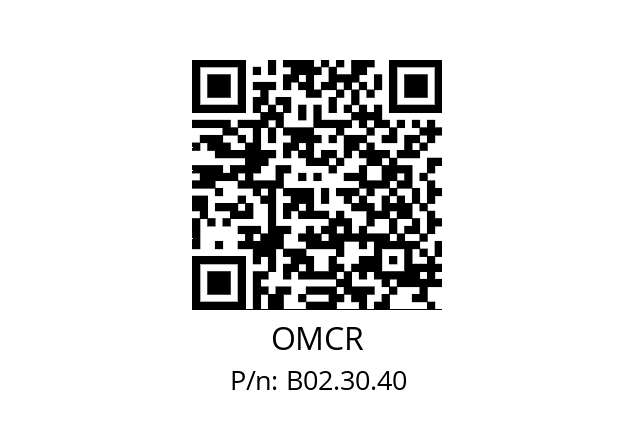   OMCR B02.30.40