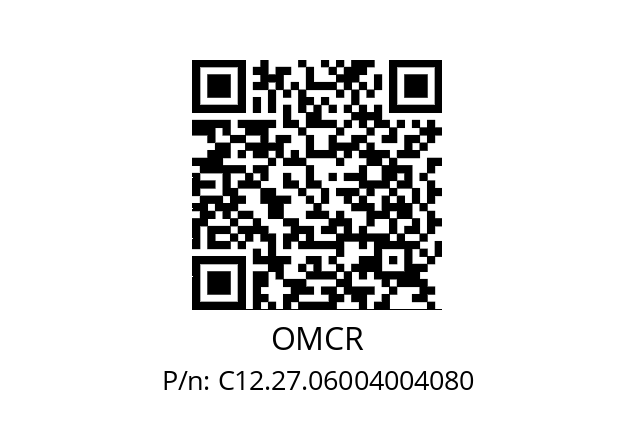   OMCR C12.27.06004004080