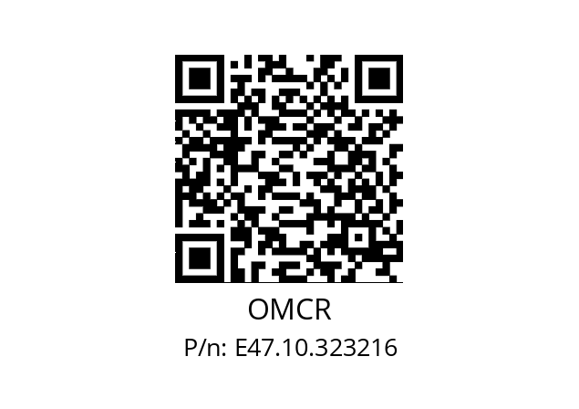   OMCR E47.10.323216