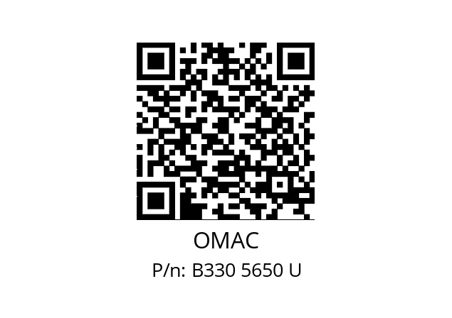   OMAC B330 5650 U