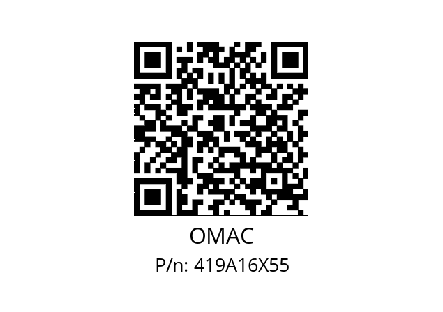   OMAC 419A16X55