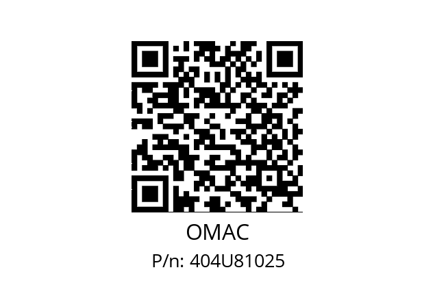   OMAC 404U81025