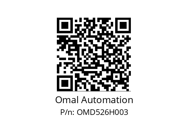   Omal Automation OMD526H003