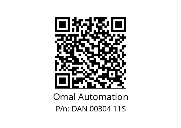   Omal Automation DAN 00304 11S