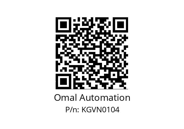   Omal Automation KGVN0104