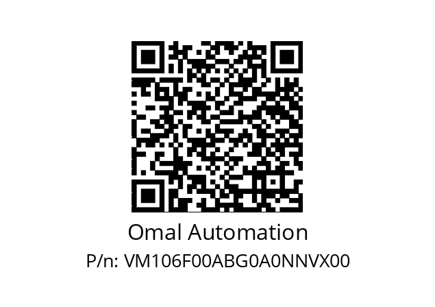   Omal Automation VM106F00ABG0A0NNVX00