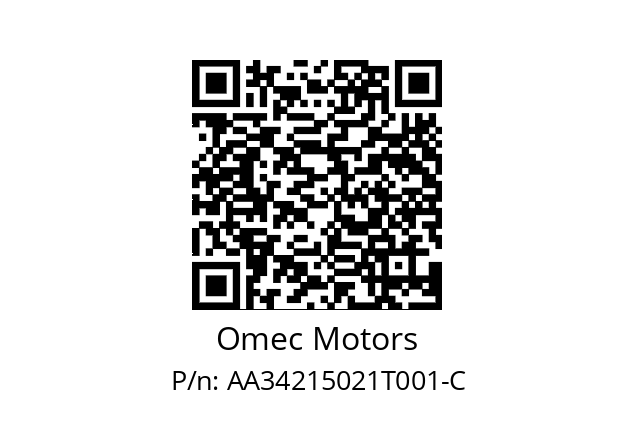  OMT1-IE3 90S2 Omec Motors AA34215021T001-C