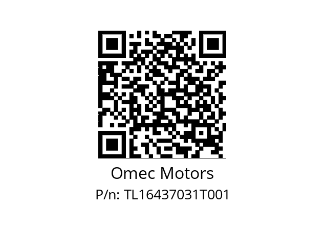   Omec Motors TL16437031T001