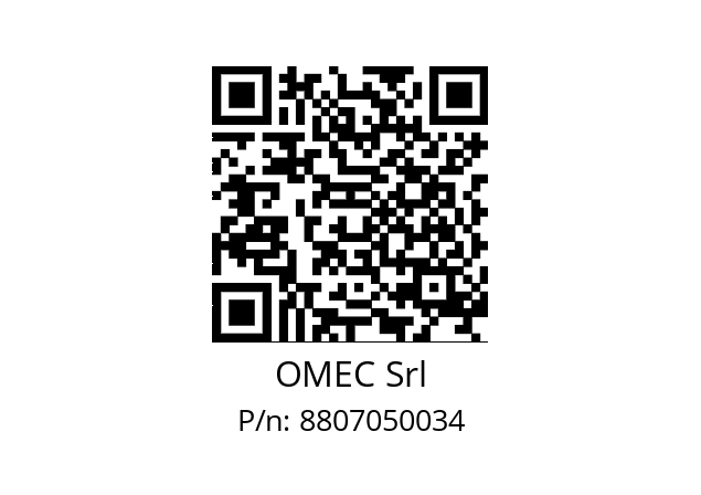   OMEC Srl 8807050034