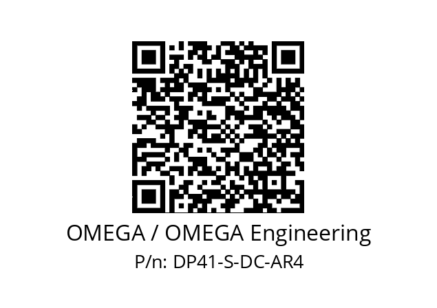   OMEGA / OMEGA Engineering DP41-S-DC-AR4